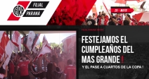 Festejos de cumpleaños del mas grande!