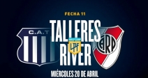 Talleres - River: horario, formaciones y por dónde verlo en vivo